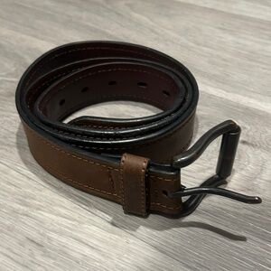 Men’s Brown Leather Dickies Belt Size 40